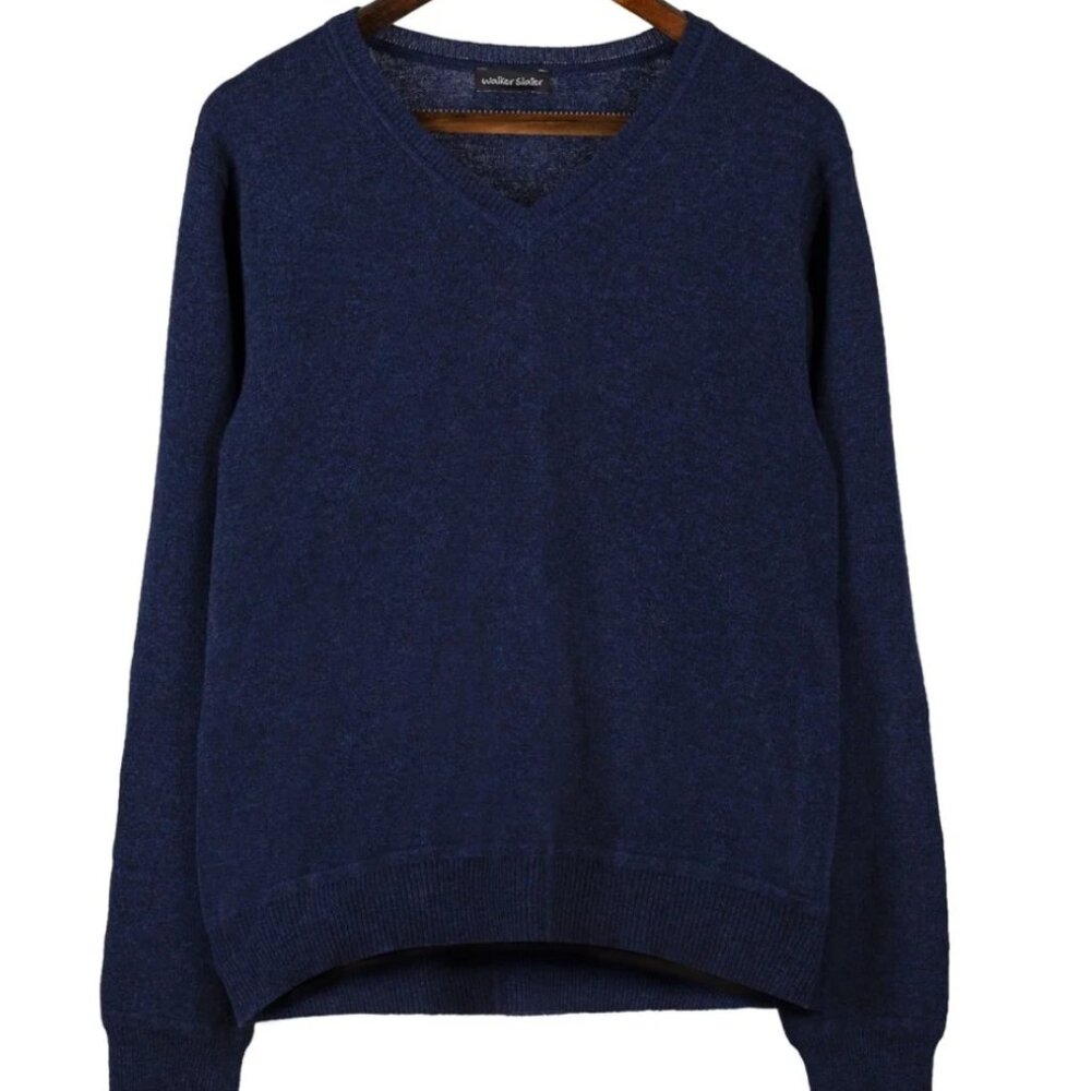 VGUC Walker Slater 100% Cashmere Reid v neck Pullover Sweater M